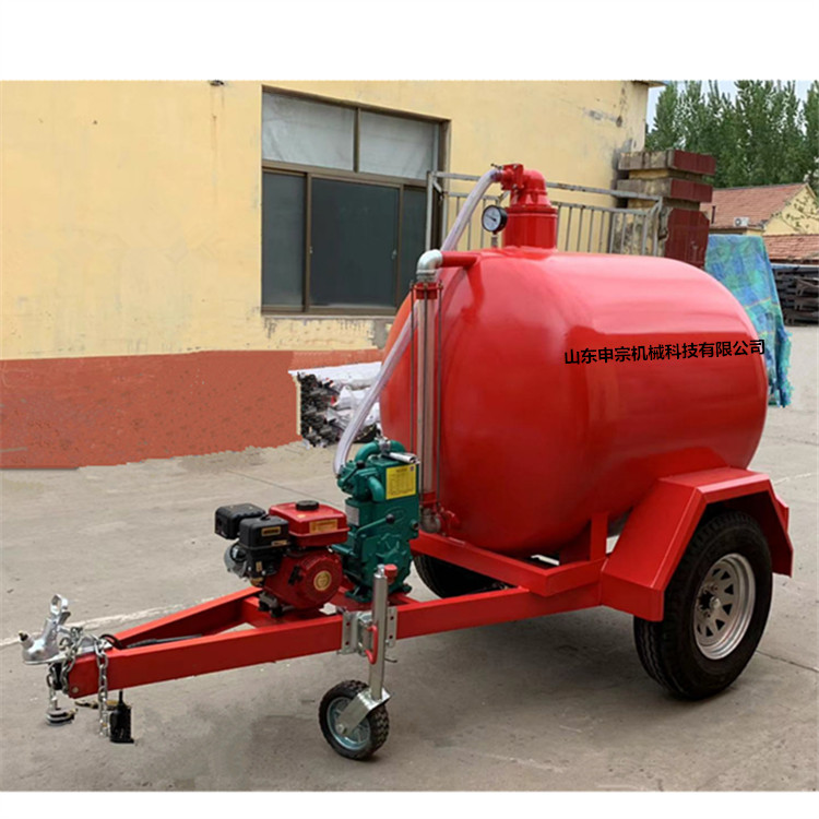 1500升污水罐拖車